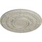 Ekena Millwork Dauphine Ceiling Medallion (Fits Canopies up to 13 1/4"), 33 7/8"OD x 1 3/8"P, Pot of Cream Crackle CM33DAPCC - alternate 3